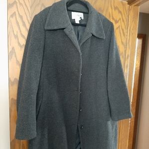 Women's Plus Size Wool Coat